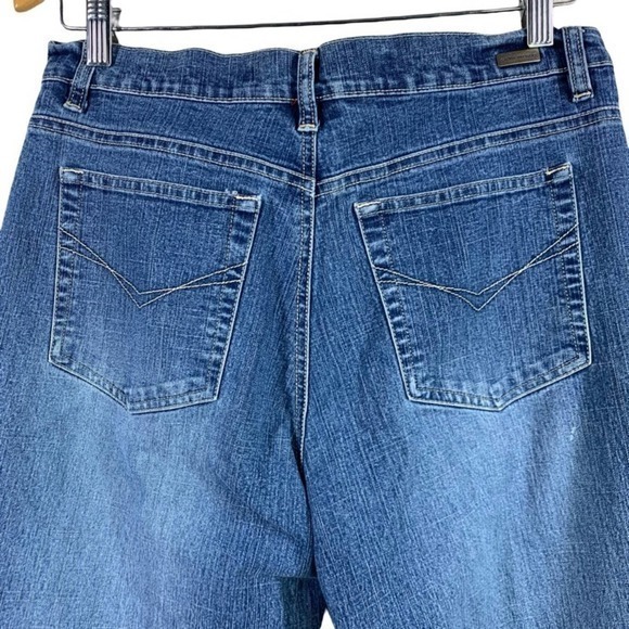 GLORIA VANDERBILT Blue Denim Stretch Boot Cut Jeans - Picture 8 of 12